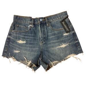 NWT Blank NYC The Barrow Vintage High Rise Cut Off Shorts Size 26